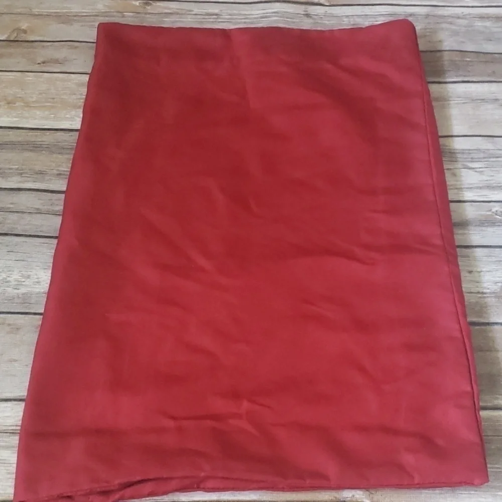 *PRICE DROP* Pillow shams: 1 maroon sham and 2 patterned shams